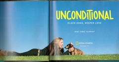 UNCONDITIONAL: Older Dogs, Deeper Love by Jane Sobel Klonsky, 2016, 208 pages