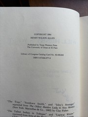 Will Henry&rsquo;s West by Will Henry, Editor Dale L. Walker – 1st Edition 1984 Signed