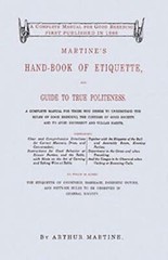 NEW Applewood Books Martine&rsquo;s Handbook of Etiquette, 9781557094292 Applewood Bo