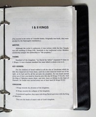 J. Vernon McGee&rsquo;s Notes on the Holy Bible (partially complete, w/binder)