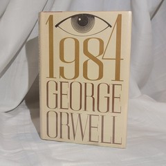 1984 by George Orwell (1977 Hardcover) RARE Harcourt Brace HBJ, Collectible, VG