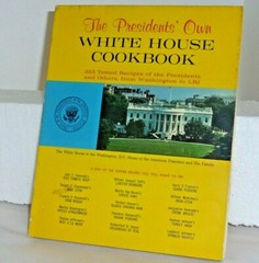 Vintage The President&rsquo;s Own White House Cookbook 1968 110 pages great condition