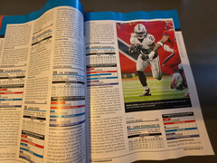 Fantasy Football 2026 by Lindy&rsquo;s Sports -Player Projections-250 Scouting Reports
