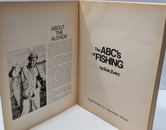 VINTAGE THE ABC&rsquo;S OF FISHING BOOK BOB ZWIRZ NOVICE TO EXPERT 288 PAGES