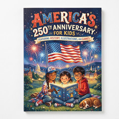 America&rsquo;s 250th Anniversary for Kids (Softcover Book)