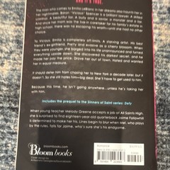 L.J. Shen Vicious Sinners of Saint #1 Paperback Romance Young Adult Bloom Books