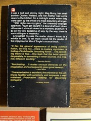 A Wrinkle in Time by Madeleine L&rsquo;Engle 1976 PB Dell Laurel Leaf STRANGER THINGS