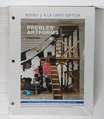 Prebles&rsquo; Artforms Looseleaf Twelfth 12th Edition Textbook Patrick Frank Sealed