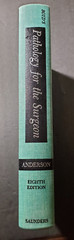 BOYD&rsquo;S PATHOLOGY FOR THE SURGEON 8th Ed.by William Anderson 1967 HC Saunders