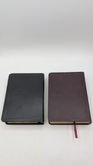 LDS Holy Bible Leather KJV Black + Brwon SOFT Leather King James Version READ