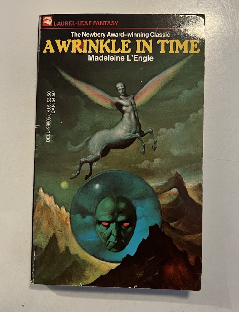 A Wrinkle in Time by Madeleine L&rsquo;Engle 1976 vintage paperback Stranger Things