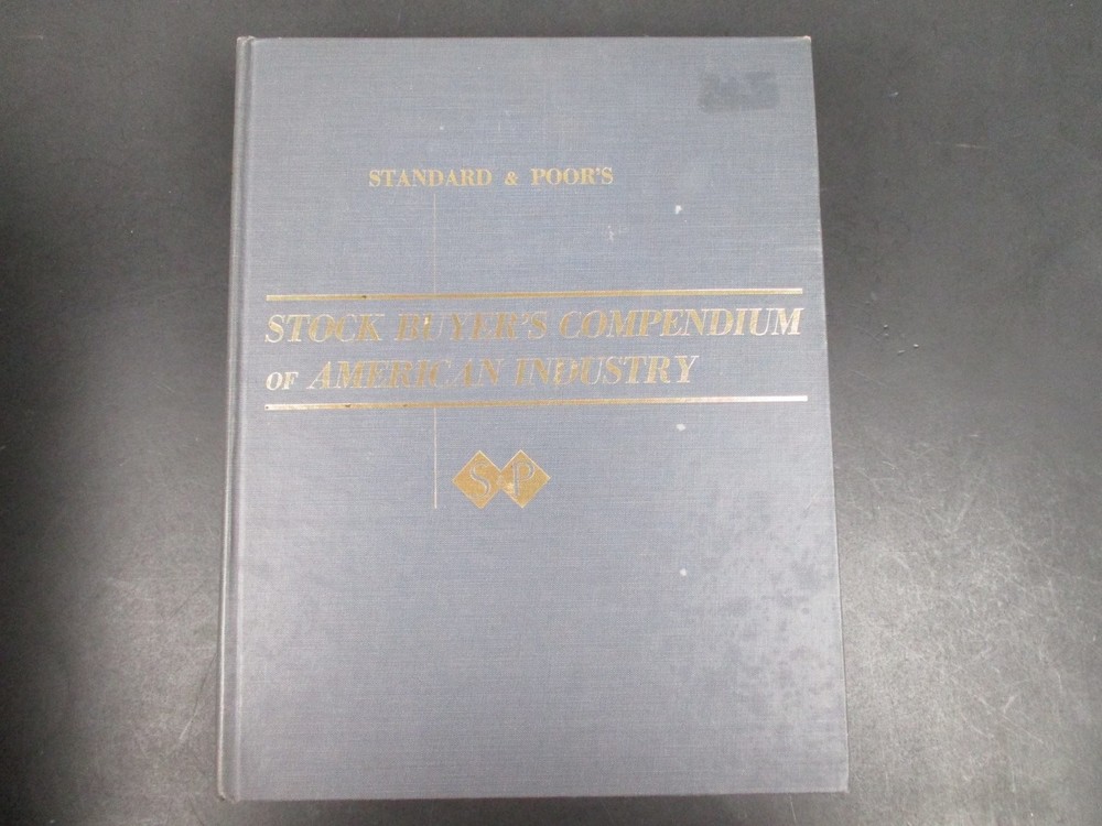Stock Buyer&rsquo;s Compendium of American Industry by Standard & Poor&rsquo;s 1967 5th Ed