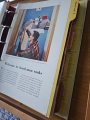 Better Homes & Gardens Handyman&rsquo;s Book 5 Ring Binder 400 pages 1957 Fix It