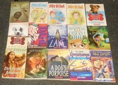 25 Children&rsquo;s Books LOT 1 ages 8-12 4th-8th Grades Middle Grades MG Accelerated+
