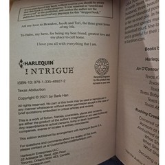 Set of 5 Harlequin Intrigue Pre-owned Books The Awakening Texas Abduction & More