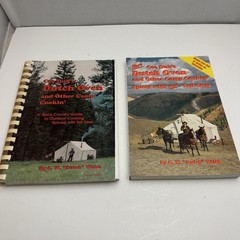 Set Of 2 Cee Dub&rsquo;s Dutch Oven Cookbooks Recipes And Tall Tales Each 200+ Pages
