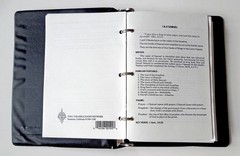 J. Vernon McGee&rsquo;s Notes on the Holy Bible (partially complete, w/binder)
