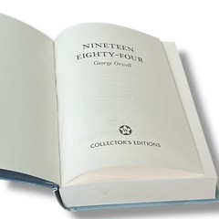 Nineteen Eighty-Four by George Orwell Collector&rsquo;s Special Edition HARDCOVER 7X5