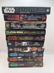 10 Star Wars Paperback Book Lot Various Titles, Legends, vintage