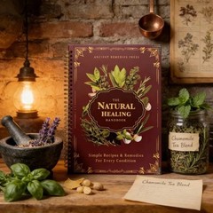 The Natural Healing Handbook Spiral Bound Guide For Herbal Remedies And Natural