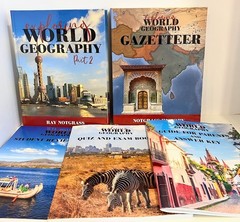 Exploring World Geography (part 1 and Gazetteer) + Student Review Pack
