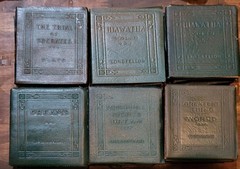 100 yr Old Antique Little Leather Library Books 1920&rsquo;s Redcroft Pick Your Title
