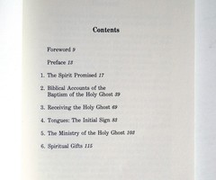 The Baptism of the Holy Ghost – Alan Kitay, 1988 sc, Word Aflame Press