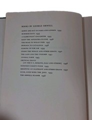 The Clergyman&rsquo;s Daughter George Orwell [1959 US Edition] Hardcover Dust Jacket