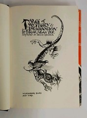 Vintage 1935 « POE&rsquo;S TALES OF MYSTERY & IMAGINATION » 317-Page Hardcover