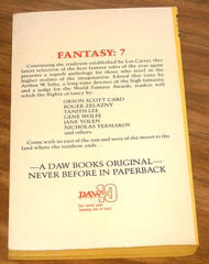 ARTHUR W.SAHA (ed.) The Year&rsquo;s Best Fantasy Stories:7 MICHAEL WHELAN CVR Elric