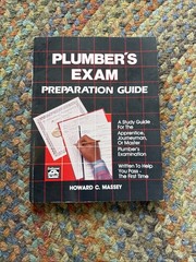Plumber&rsquo;s Exam Preparation Guide by Howard C. Massey (1985, Trade Paperback)