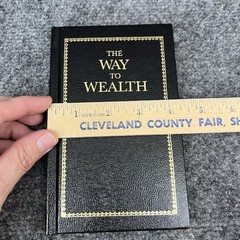 The Way to Wealth By Benjamin Franklin Applewood Books 1986 6.75&Prime; x 4.25&Prime; HC