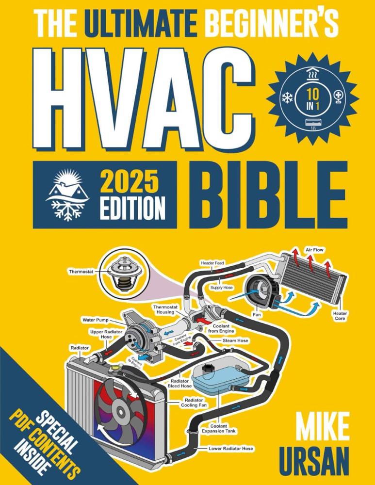 HVAC BIBLE [10 in 1] The Ultimate Beginner&rsquo;s Guide: Mastering Residential & Comm