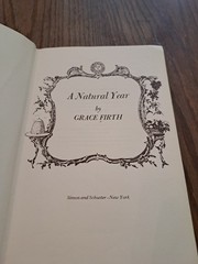 Vintage 1st edition A Natural Year Grace Firth foraging canning preserving book