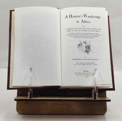 A hunter&rsquo;s wanderings in Africa : being a narrative of nine ye [Leather Crafted]