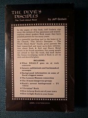 THE DEVIL&rsquo;S DISCIPLES The Truth About Rock Book By Jeff Godwin UNREAD NEW COPY