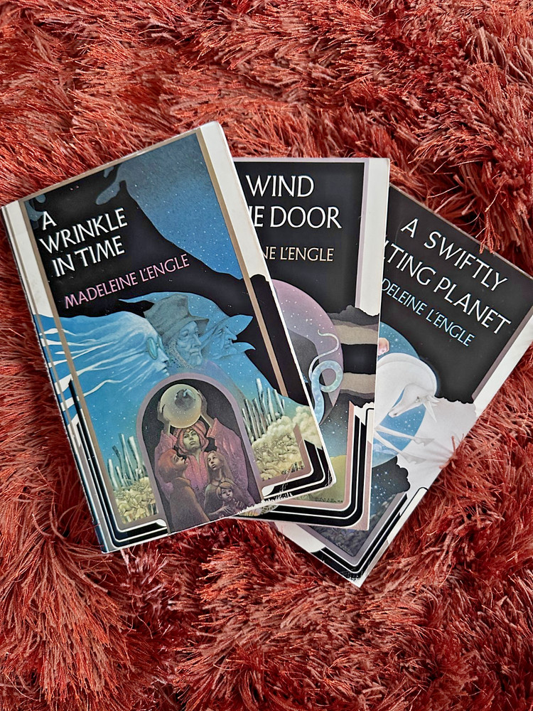 Vintage Madeleine L&rsquo;Engle Lot of 3 Wrinkle in Time PB VG
