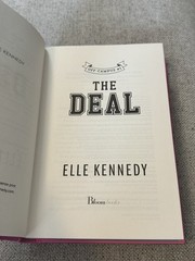 The Deal By Elle Kennedy Collector&rsquo;s Edition Off Campus Hardcover Stenciled Edge
