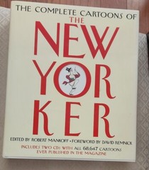 Brand-New The Complete Cartoons of the New Yorker by Robert Mankoff with 2 CD&rsquo;s