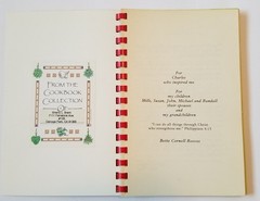 Ol&rsquo;e So Ao, Ole San Antonio Style Recipes, Cookbook. Bette Reeves. 76 Pages.