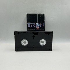 Vintage Disney&rsquo;s TRON 20th Anniversary Collector&rsquo;s Edition Black VHS 2002