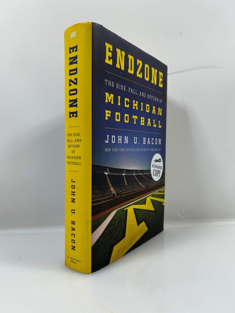 Endzone by John U. Bacon St. Martin&rsquo;s Press*signed* 1st Ed 1995 HCDJ