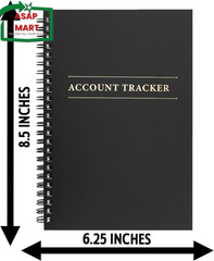 1 Pack Expense Tracker Ledger Book- Finance Book for Home Budget Tracking, Busin