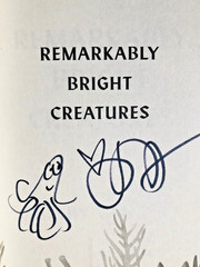 SIGNED Remarkably Bright Creatures by Shelby Van Pelt MOVIE TIE-IN EDITION