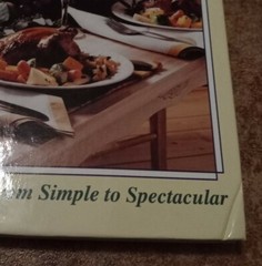 Vintage 1992 Betty Crocker&rsquo;s Easy Entertaining Julie Turnbull/Editors 161 Pages