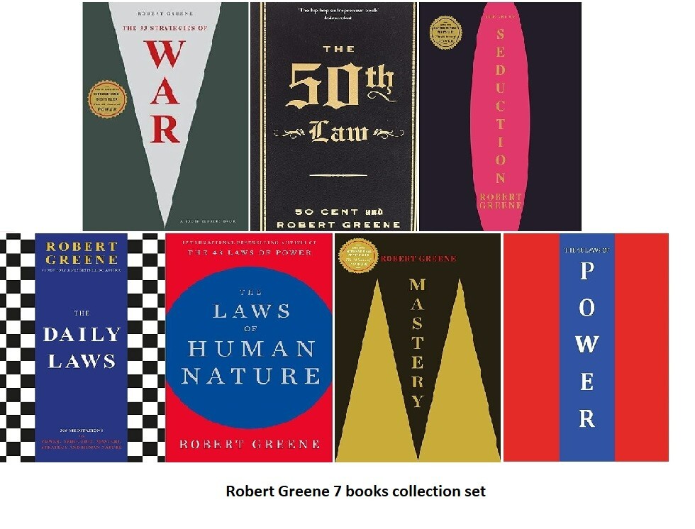 New: Robert Greene Complete 7 Books Collection Set &lsquo;Free Ship From USA&rsquo;