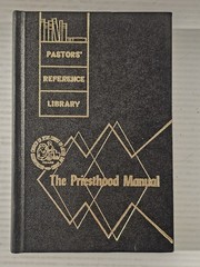 The Priesthood Manual/Pastors Reference Library, HC 1972, RLDS Church. Row 30.