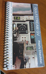 GULFSTREAM GV PILOT&rsquo;S CHECKLIST AS PICTURED 2019 30 PAGES