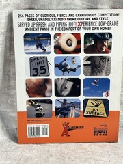 1998 WAY INSIDE ESPN&rsquo;S X GAMES BOOK 256 PAGES FIRST PRINTING ORANGE COVER -8061