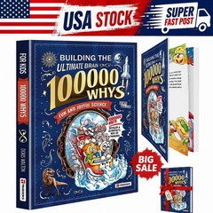 Children&rsquo;s Encyclopedia 100000 Whys Kids Book Ages 6-12 Extracurricular Reading